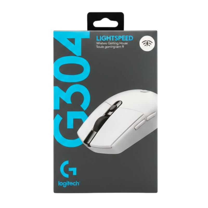 Souris sans fil Logitech G304 LIGHTSPEED - Blanc — Logitech · Smarty Paris 18e